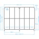 Lightweight Semi Trailer Side Gate - 1525mm (H) x 2050mm (W) 